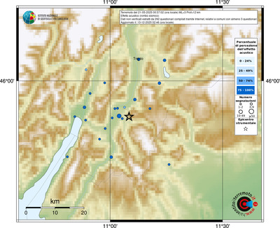 Mappa comuni con almeno 3 questionari