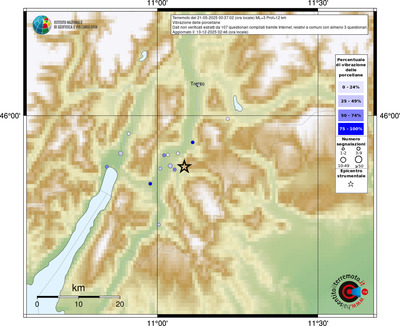 Mappa comuni con almeno 3 questionari