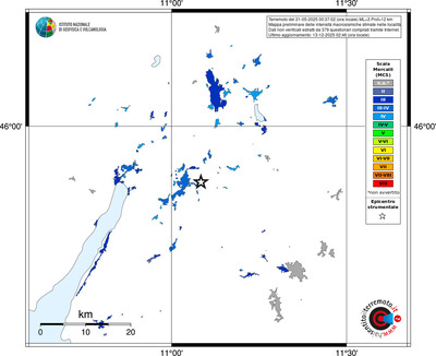 Mappa MCS - territori località