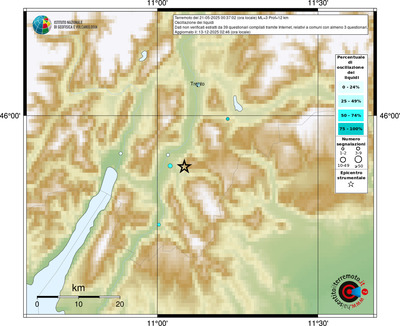 Mappa comuni con almeno 3 questionari