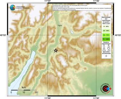 Mappa comuni con almeno 3 questionari