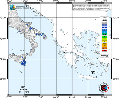 Mappa MCS - territori comunali