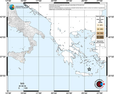 Mappa territorio comunale con almeno 3 questionari