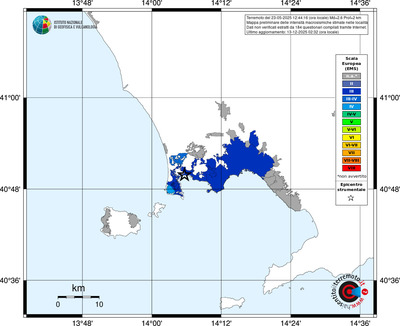Mappa EMS - territori località