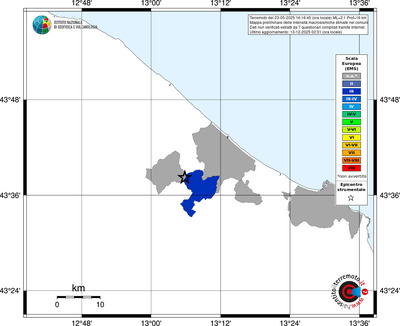 Mappa EMS - territori comuni