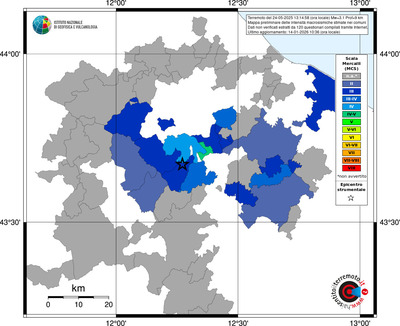 Mappa MCS - territori comuni