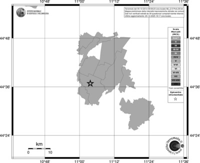 Mappa MCS - territori comuni