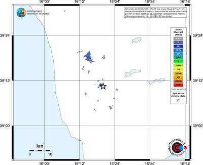 Mappa MCS - territori località