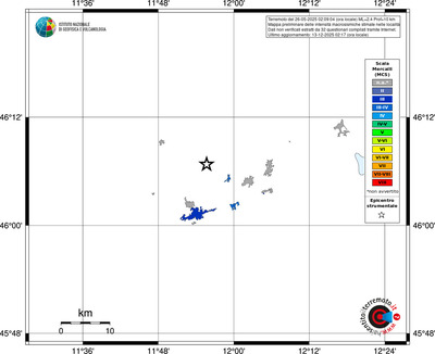Mappa MCS - territori località