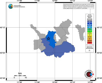 Mappa MCS - territori comuni