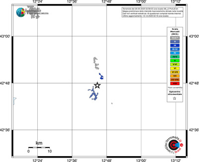 Mappa MCS - territori località