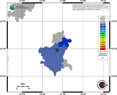 Mappa MCS - territori comuni