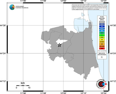 Mappa MCS - territori comuni