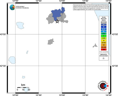 Mappa MCS - territori comuni