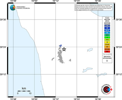Mappa MCS - territori località