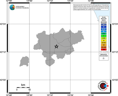 Mappa MCS - territori comuni