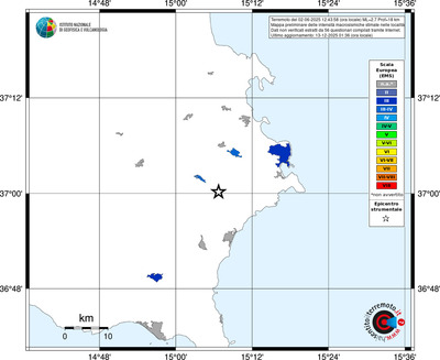 Mappa EMS - territori località