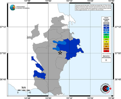 Mappa EMS - territori comuni