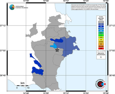 Mappa MCS - territori comuni