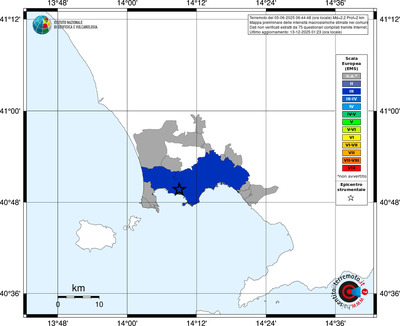 Mappa EMS - territori comuni