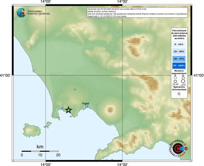 Mappa comuni con almeno 3 questionari