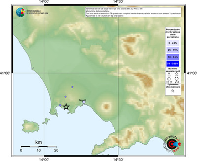 Mappa comuni con almeno 3 questionari