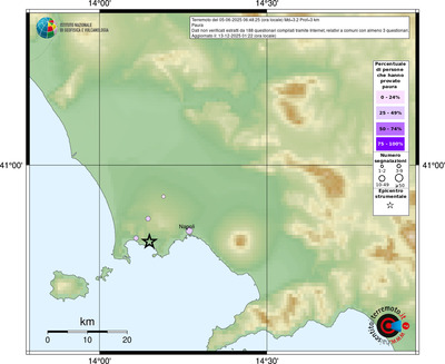 Mappa comuni con almeno 3 questionari