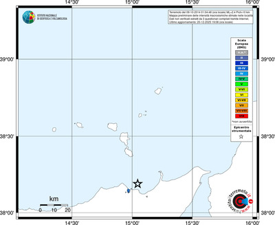 Mappa EMS - territori località