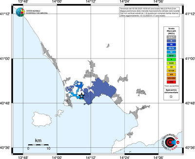 Mappa MCS - territori località