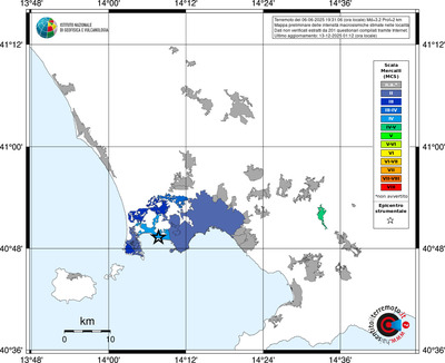 Mappa MCS - territori località