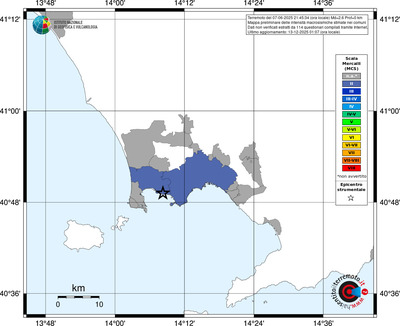 Mappa MCS - territori comuni