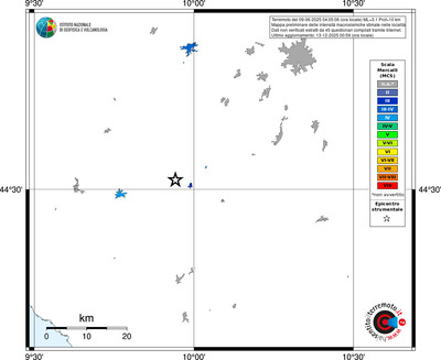 Mappa MCS - territori località