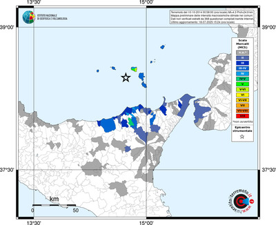 Mappa MCS - territori comunali