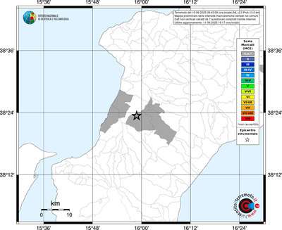 Mappa MCS - territori comunali