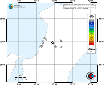 Mappa EMS - territori località