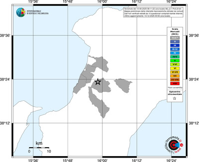 Mappa MCS - territori comuni