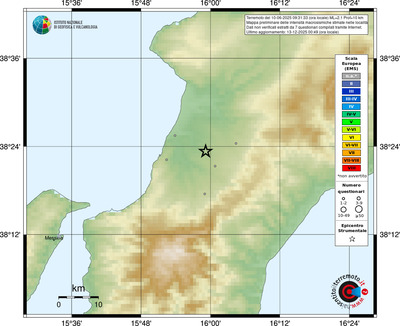 Mappa EMS - località