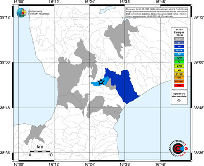 Mappa EMS - territori comunali