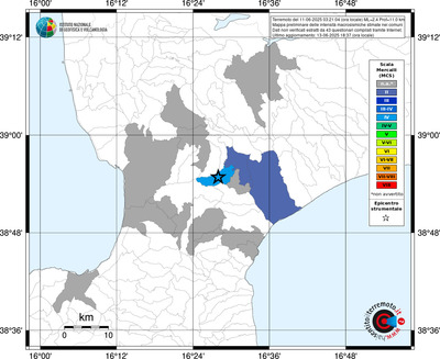 Mappa MCS - territori comunali