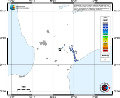 Mappa MCS - territori località