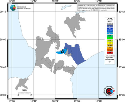 Mappa MCS - territori comuni