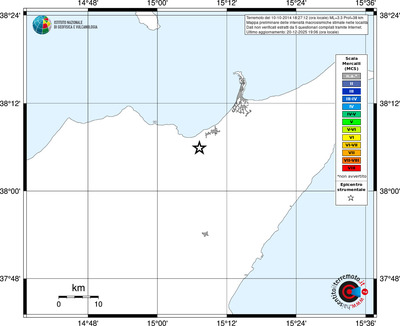 Mappa MCS - territori località
