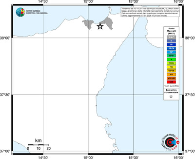 Mappa MCS - territori comuni