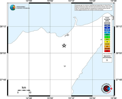 Mappa EMS - territori località