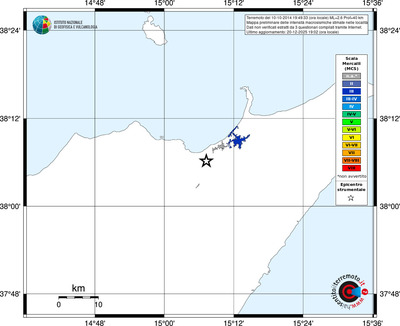 Mappa MCS - territori località