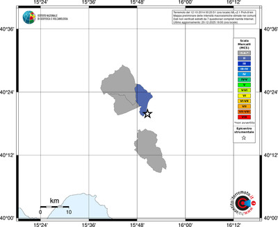 Mappa MCS - territori comuni