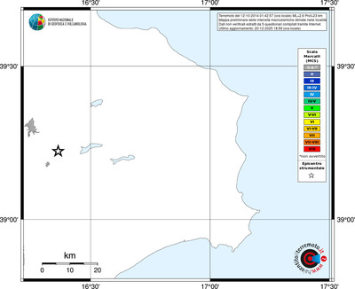 Mappa MCS - territori località