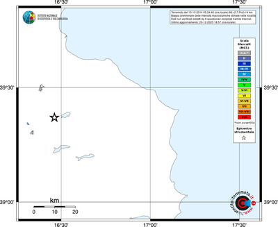 Mappa MCS - territori località