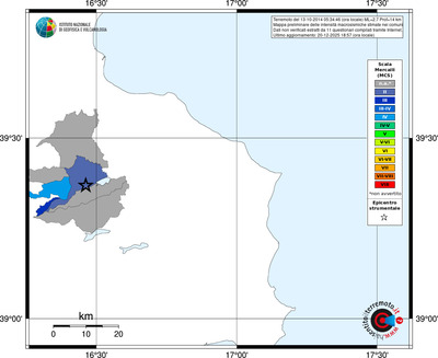 Mappa MCS - territori comuni