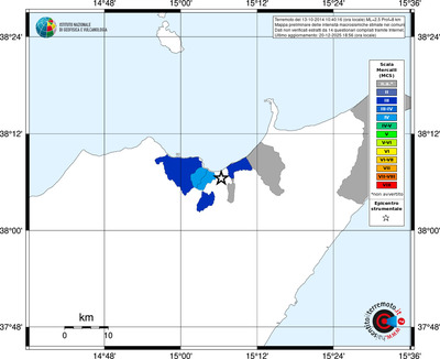 Mappa MCS - territori comuni